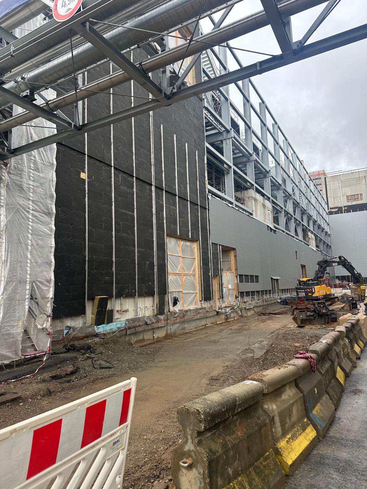 Construction site by Risebouw